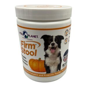Vital Planet Firm Stool Pumpkin Probiotic Prebiotic Powder For All Dogs 3.9oz